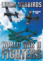 Living Warbirds: World War II Fighters Warbirds DVD - Airplane DVD