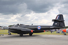 Airplane Picture - Gloster Meteor WA638, owned by Martin-Baker and used for ejection seat tests