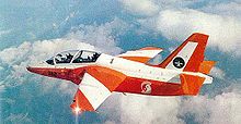 Airplane Picture - RSAF 130Sqn's S.211 in flight circa 1988, 382 was written off after an accident in 2006