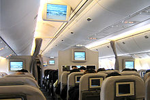 Airplane Picture - 767-300ER economy cabin with Boeing Signature Interior