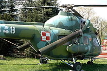 Airplane Picture - Mi-2Ch exhibited in Polish Aviation Museum