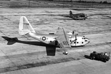 Airplane Picture - The XC-123 prototype.