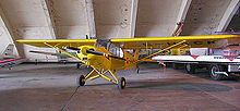 Aircraft Picture - PA-18 Super Cub 150 (G-HACK) at the Great Vintage Fly-In Weekend, Kemble, England, in May 2003