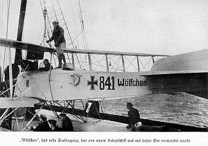 Aircraft Picture - The Wilfchen (Little Wolf) aboard SMS Wolf (auxiliary cruiser).