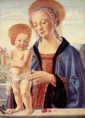 Leonardo da Vinci - Small devotional picture by Verrocchio, c. 1470