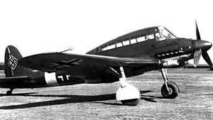 Airplane Picture - SM.93 with Luftwaffe insigna