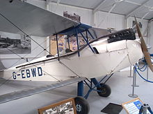 Airplane Picture - G-EBWD, displayed at the Shuttleworth Collection near Old Warden