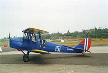 Airplane Picture - DH.82A Tiger Moth in Royal Norwegian Air Force markings