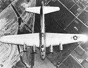 Airplane Pictures - Overhead view of B-17 Flying Fortress