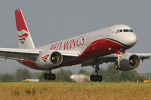 Warbird Picture - A Red Wings Airlines Tu-204-100