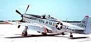 Airplane Pictures - West Virginia Air National Guard F-51D. Note: postwar 