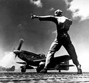 Airplane Pictures - P-51 Mustang takes off from Iwo Jima