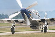 Airplane Pictures - One of many P-51D Mustangs at Oshkosh 2005, in the livery of the 352nd Fighter Group, RAF Bodney, UK