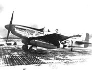 Airplane Pictures - Chuck Yeager's P-51D-15-NA Glamorous Glennis III, is the aircraft in which the future test pilot achieved most of his 12.5 kills