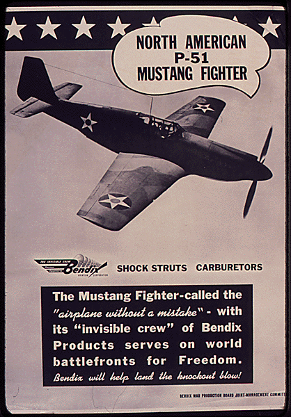 P-51 Mustang - Warbird Poster - Airplane Poster